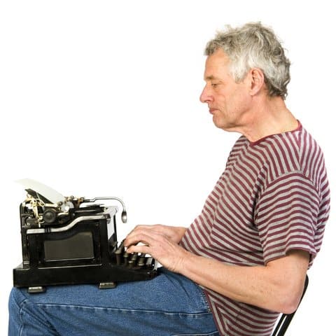 This fellow is writing his memoir the hard way. The easier way is to hire a memoir ghostwriter.